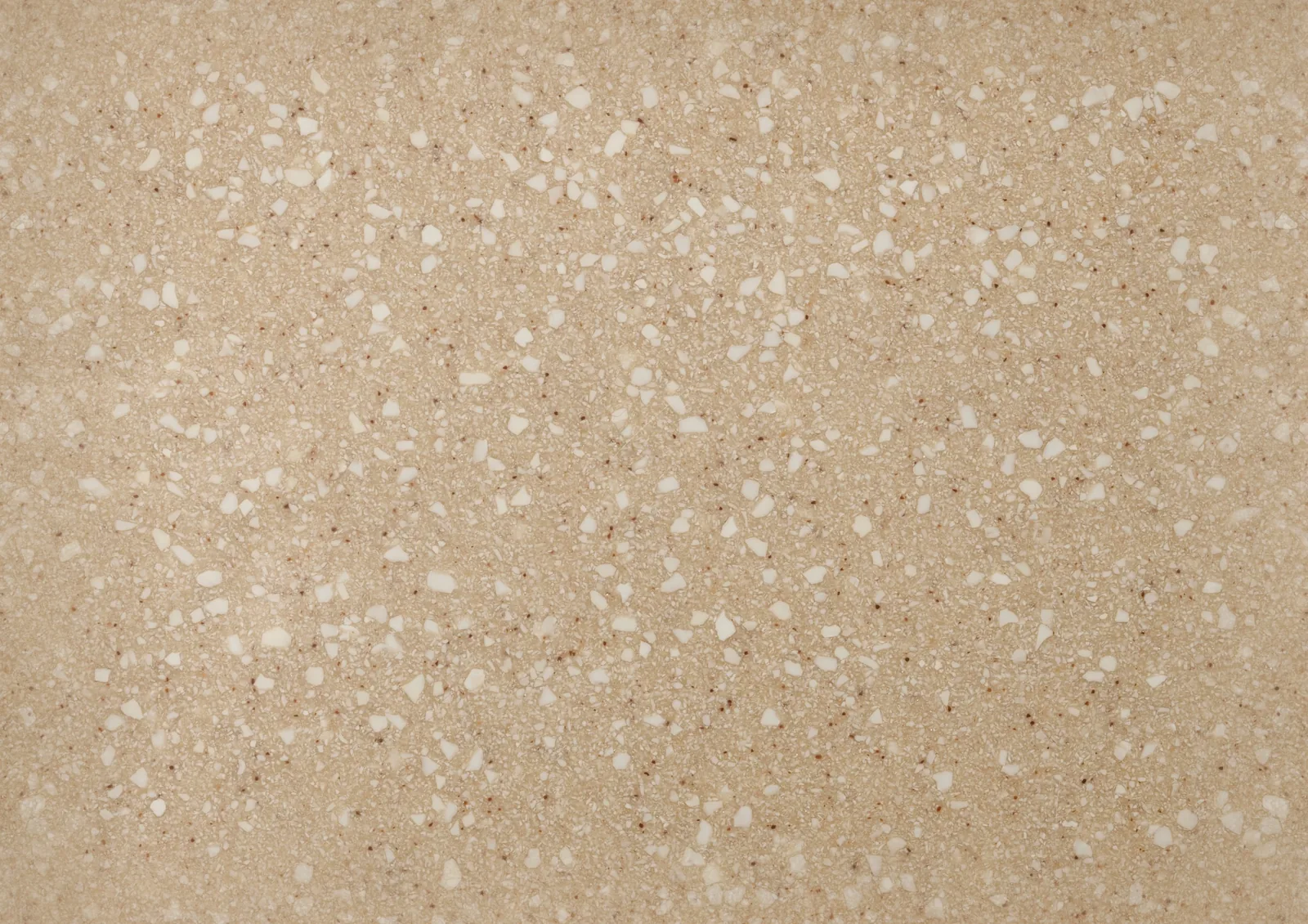 Marlan terrazzo-decor Desert Rock — foto van het materiaal op ware grootte